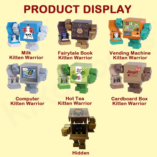 Cat And Transformer Robot Series 2 Blind Box