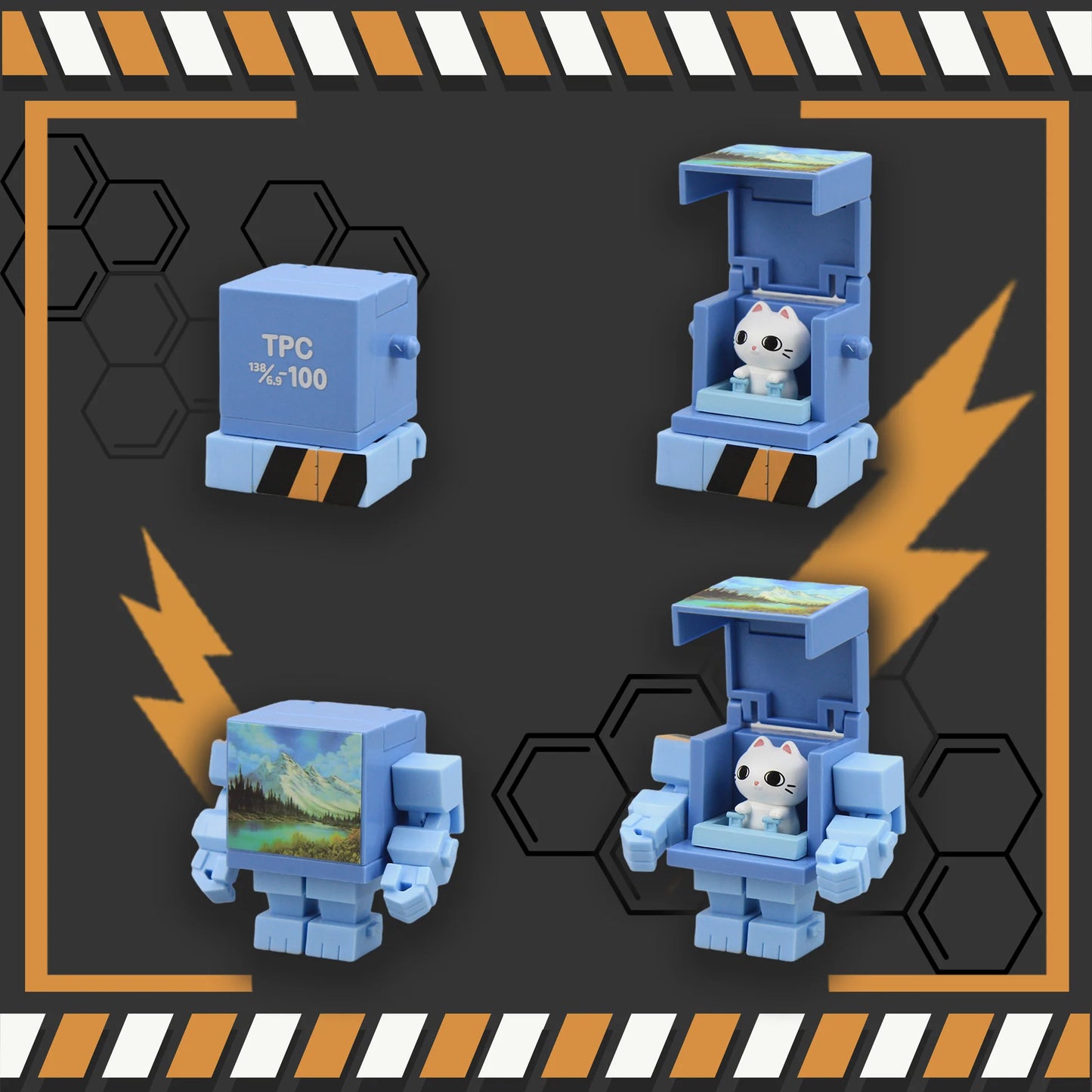 Cat and Substation Robot Series Blind Box