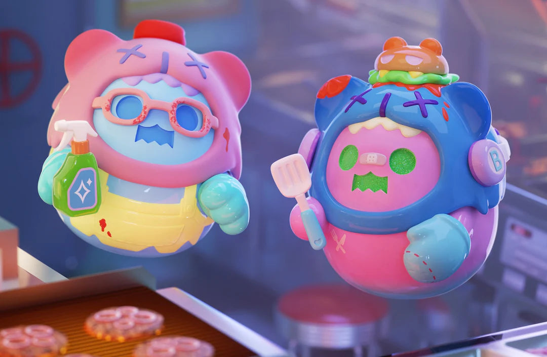 ShinWoo Ghost Bear Diner Series Blind Box