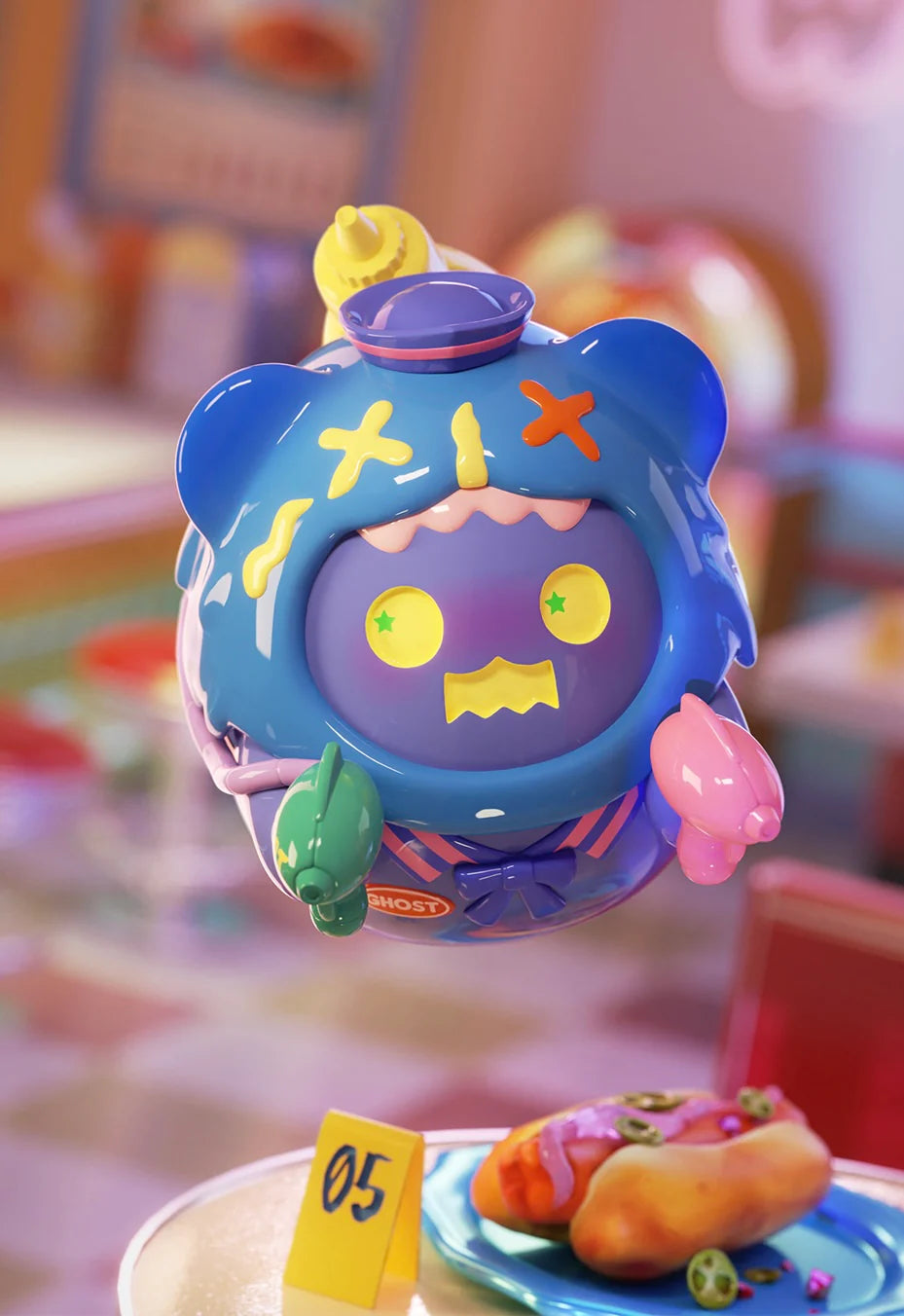 ShinWoo Ghost Bear Diner Series Blind Box