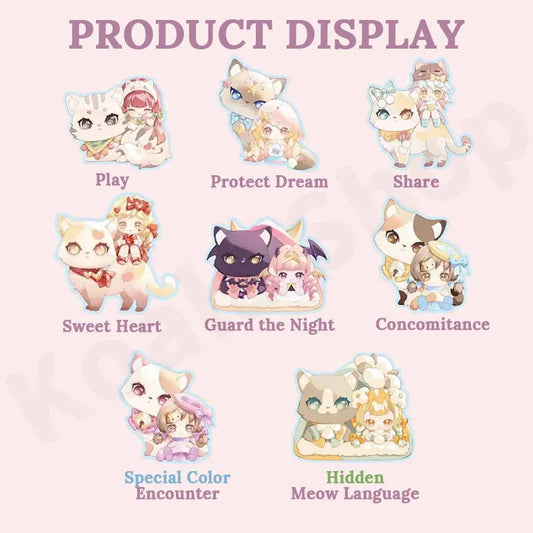 Moni Cat Kitten Keeping You Company Series Blind Box