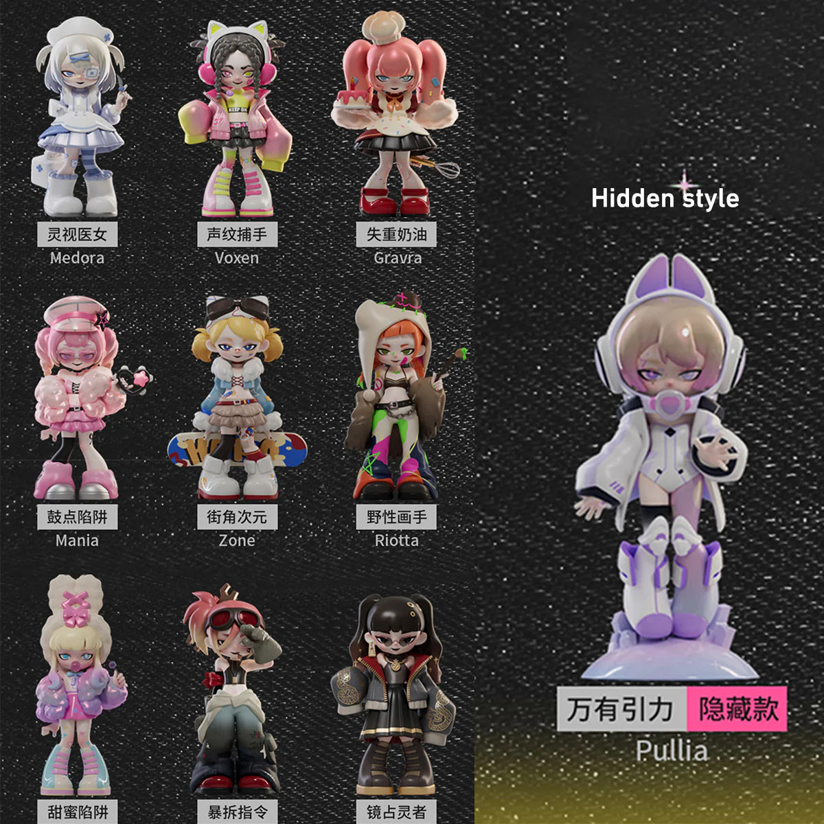 Yandere Girls Identity Series Blind Box