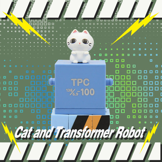 Cat and Substation Robot Series Blind Box