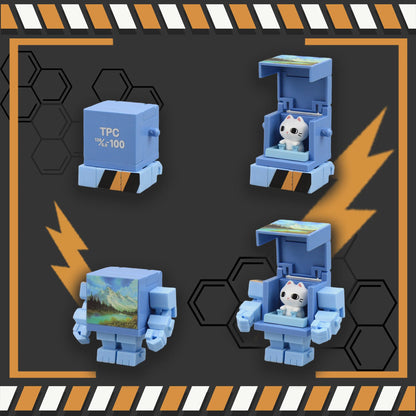 Cat and Substation Robot Series Blind Box