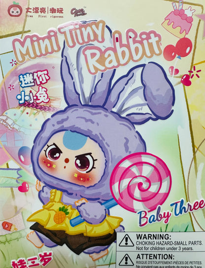 Baby Three Mini Tiny Rabbit Series Plush Blind Box