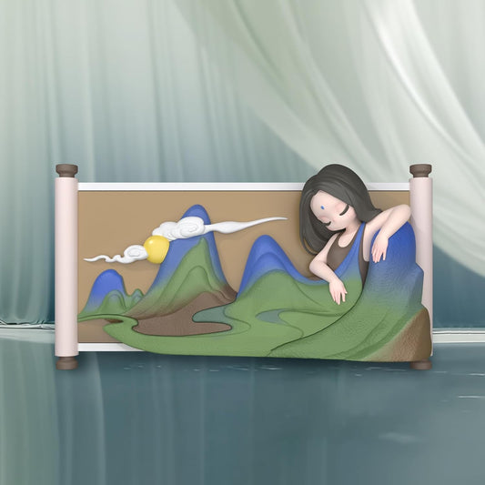 Sleep Chinese Scrolls Series Blind Box