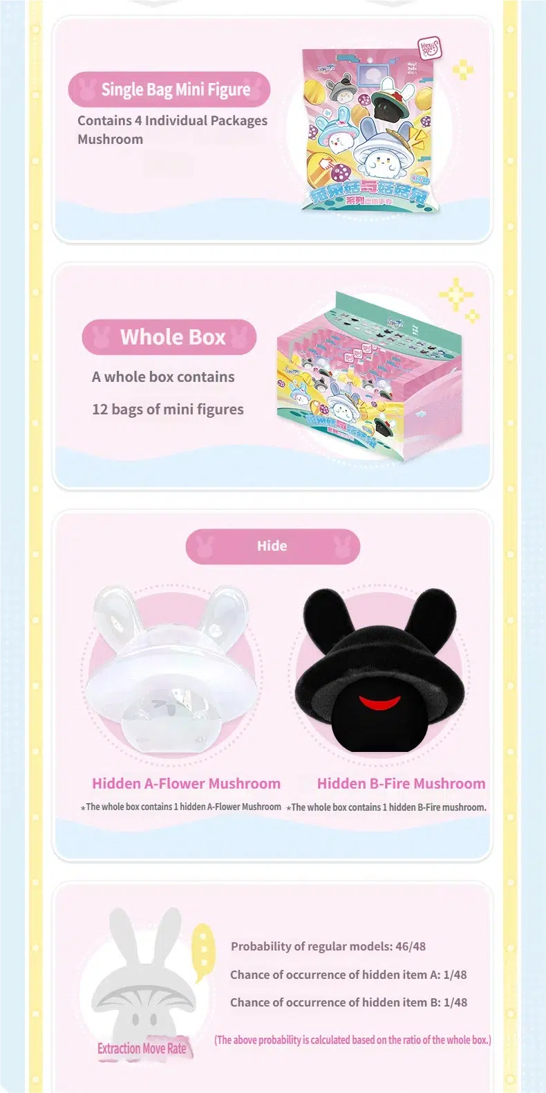 Honkai Star Rail Bunny Mushroom - official HoYo merch
